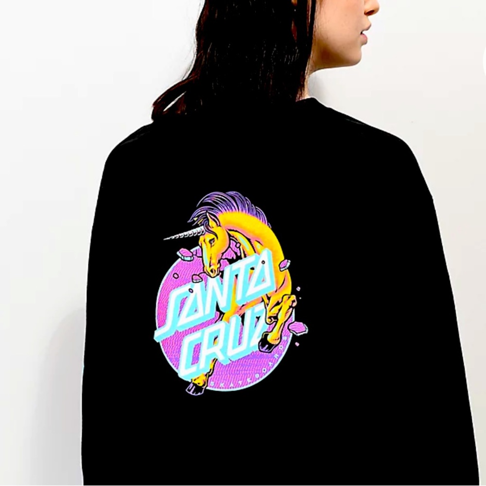 Santa cruz Cropped long sleeve shirt